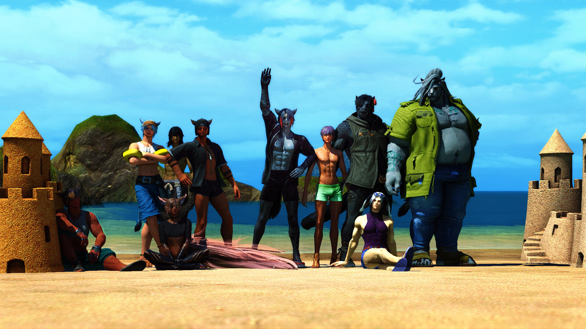 Shinku Tatsu Beach Party